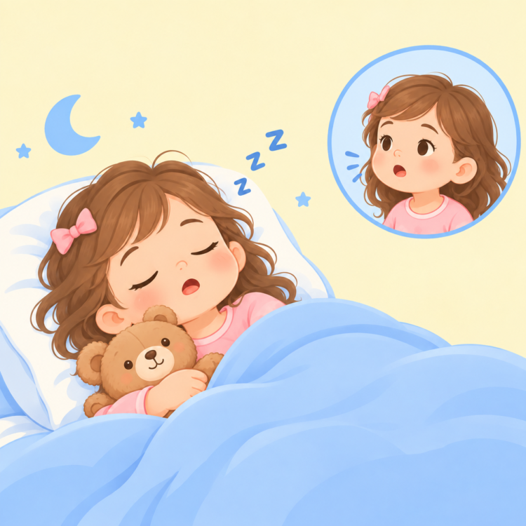 Snoring or mouth breathing
